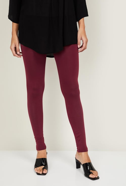 DE MOZA Women Solid Leggings