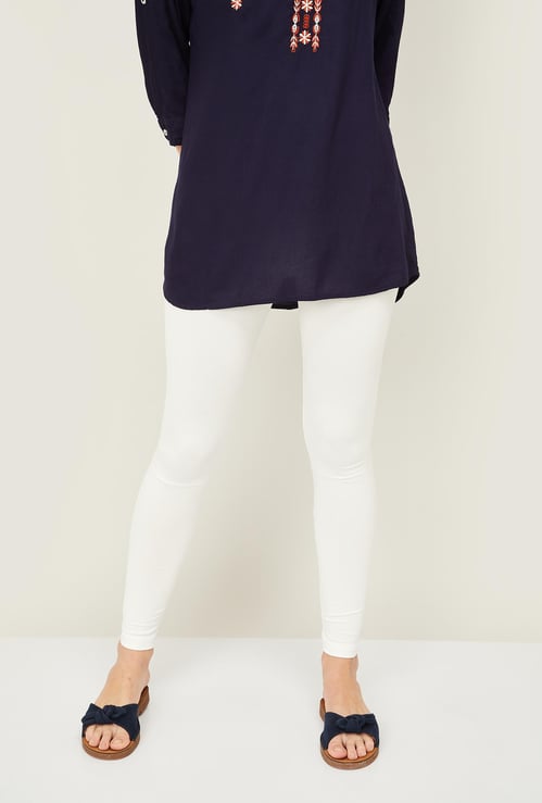 DE MOZA Women Solid Leggings