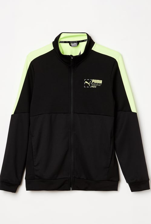 PUMA Boys Colourblocked Bomber Jacket