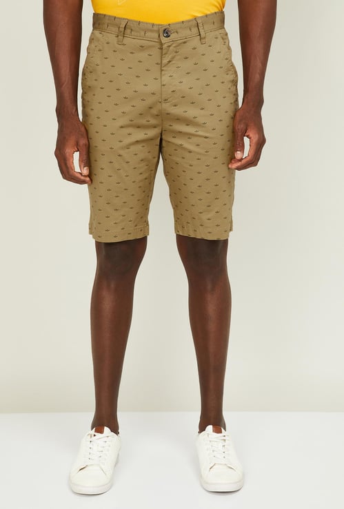 UNITED COLORS OF BENETTON Men Printed Casual Shorts