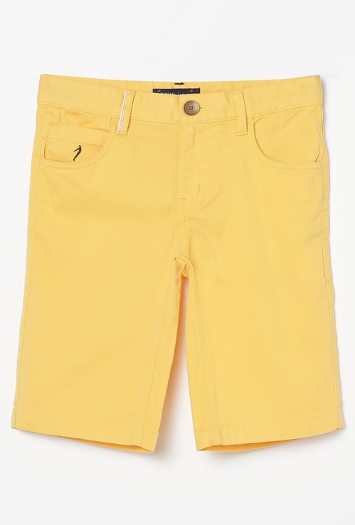 INDIAN TERRAIN Boys Solid Woven Shorts