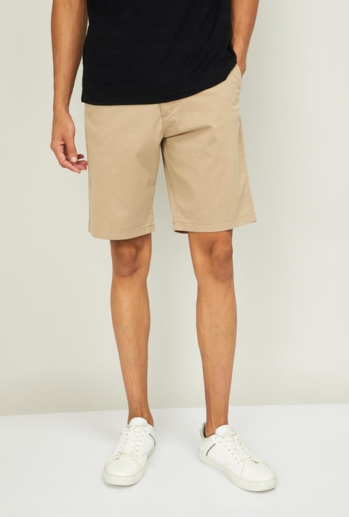 ARROW SPORTS Men Solid Slim Fit Shorts