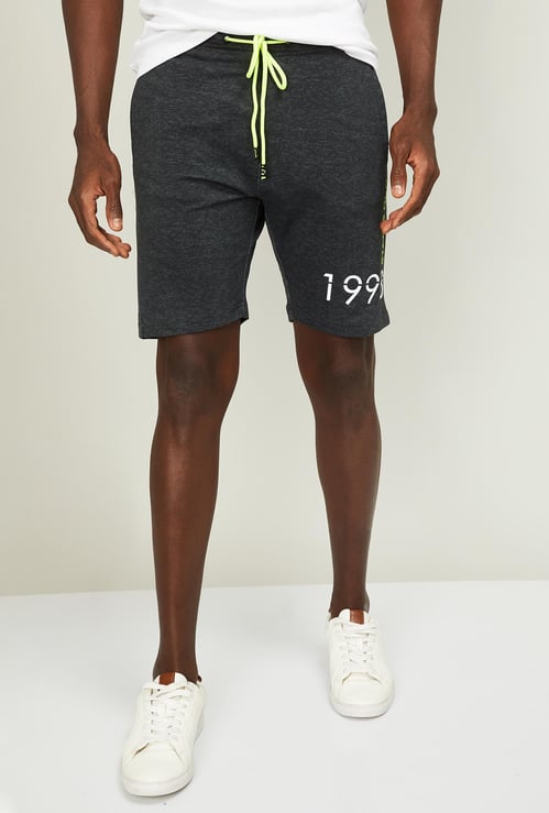STATUS QUO Men Printed Regular Fit Sports Shorts