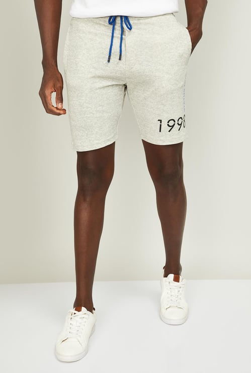 STATUS QUO Men Printed Regular Fit Sports Shorts