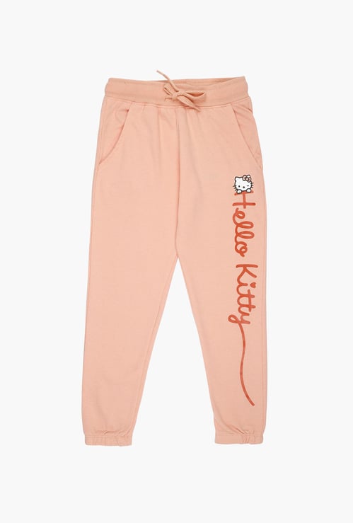 KIDSVILLE Girls Printed Regular Fit Joggers