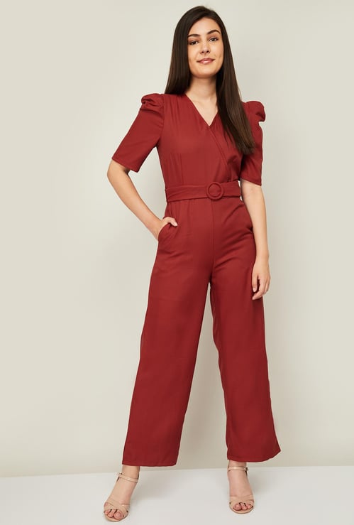 FABALLEY Women Solid Jumpsuit