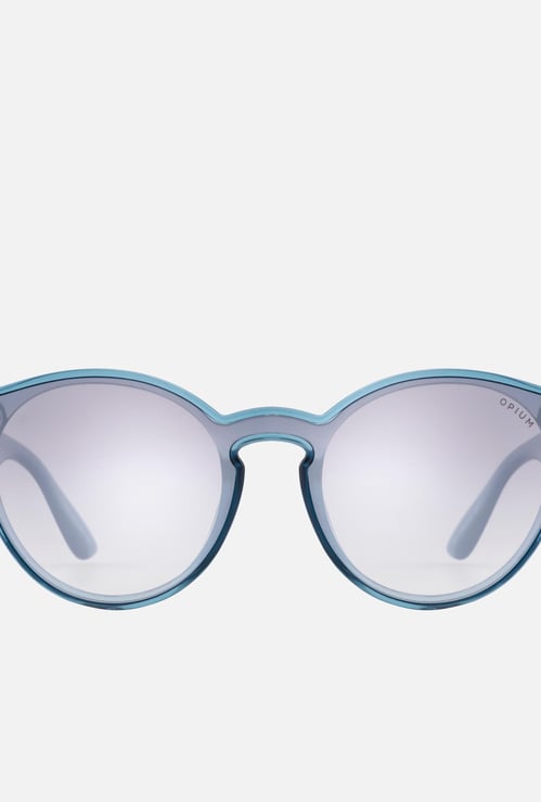 OPIUM Women Solid Round Sunglasses- OP-1780-C02