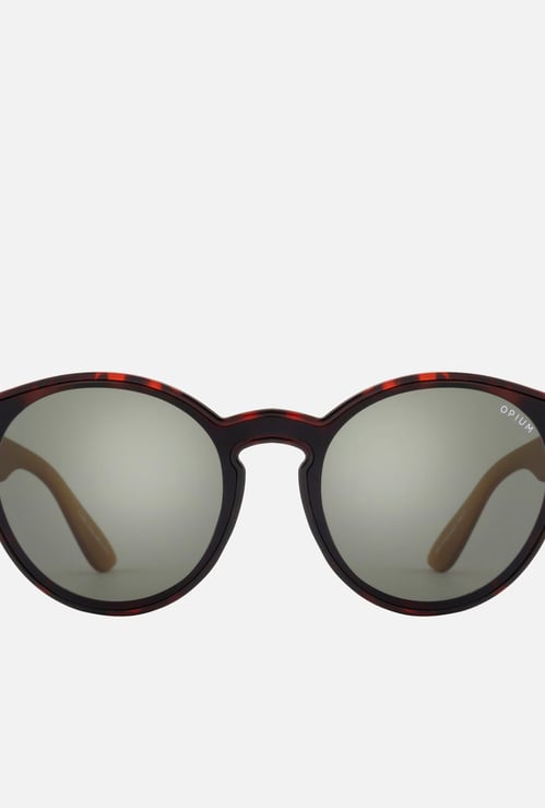 OPIUM Women Solid Round Sunglasses- OP-1780-C03