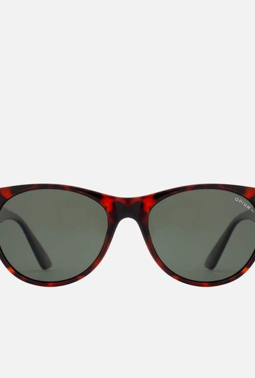 OPIUM Women Round Polarized Sunglasses
