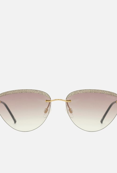 OPIUM Women UV-Protected Cat Eye Sunglasses - OP-1790-C01