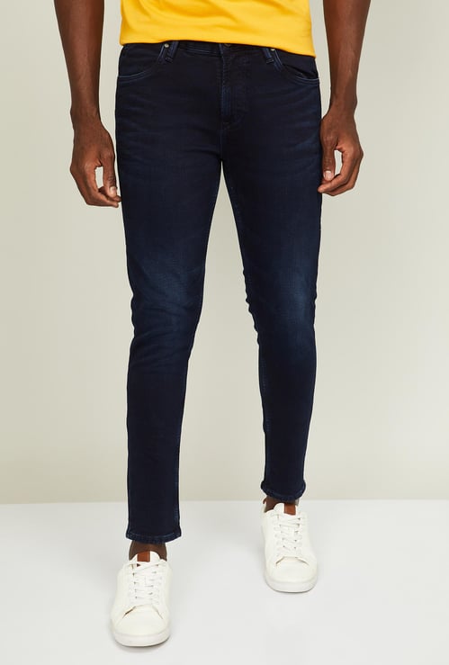 KILLER Men Stonewashed Slim Tapered Fit Jeans
