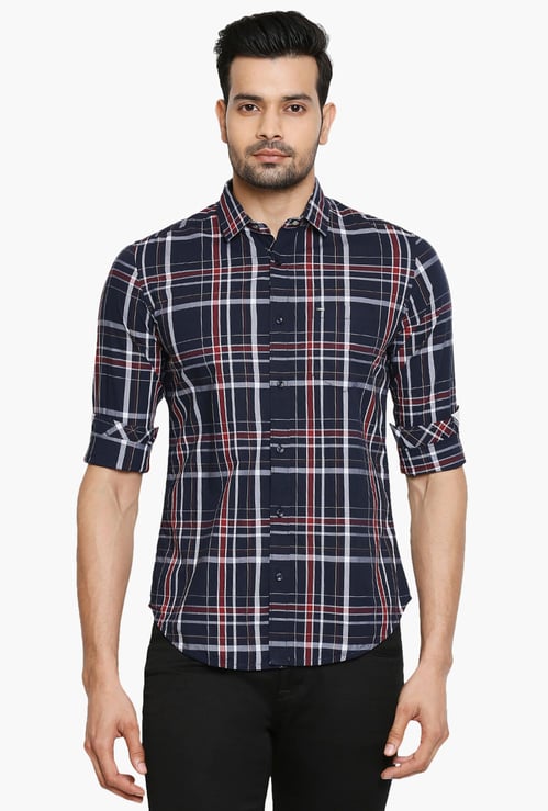 KILLER Men Checked Slim Fit Shirt
