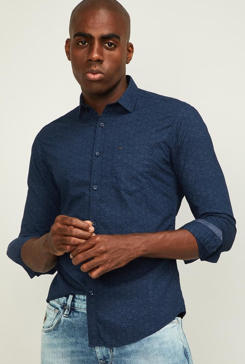 KILLER Men Printed Slim Fit Casual Shirt