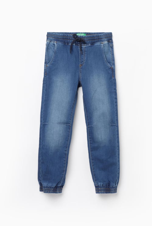 UNITED COLORS OF BENETTON Boys Elasticated Jogger Jeans