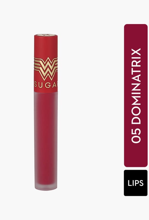 SUGAR x Wonder Woman 24-Hr Lip Lacquer - 05 Dominatrix