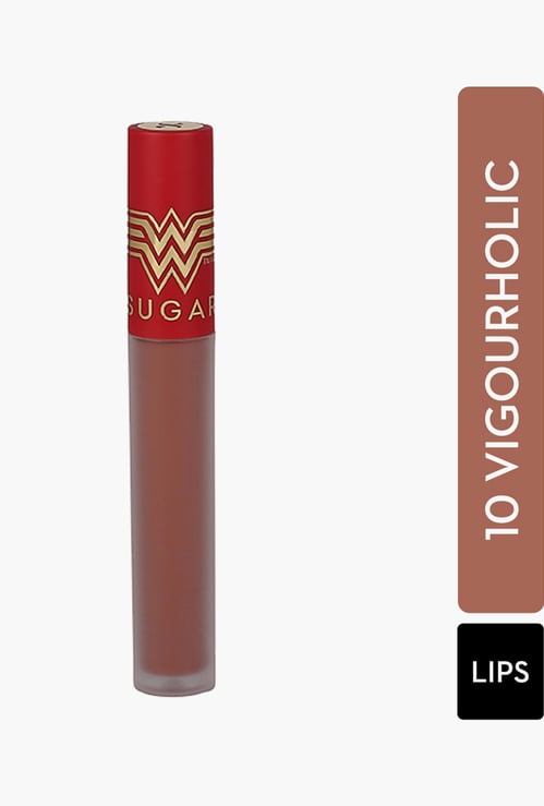 SUGAR x Wonder Woman 24-Hr Lip Lacquer -  10 Vigourholic