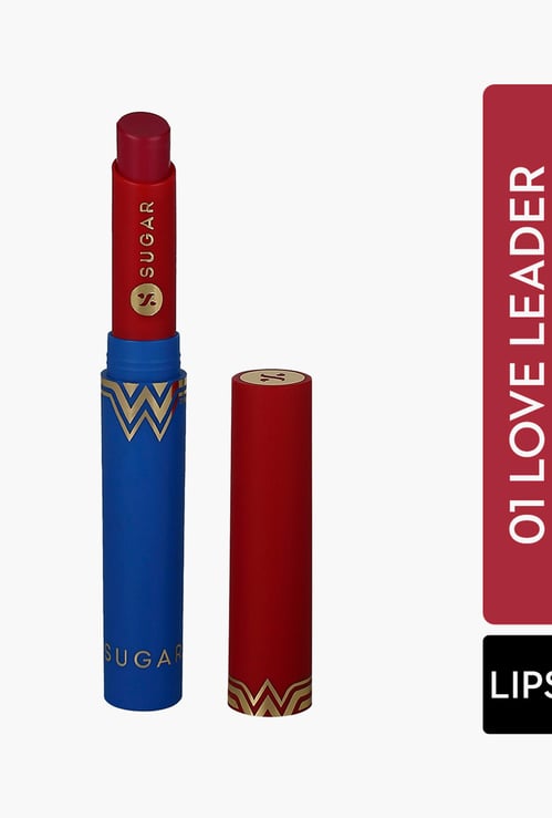 SUGAR x Wonder Woman Creamy Matte Lipstick -  01 Love Leader
