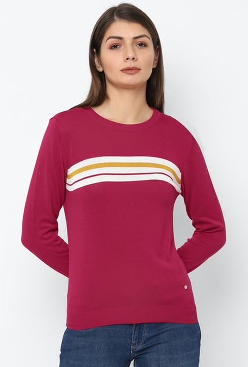 ALLEN SOLLY Women Printed T-shirt