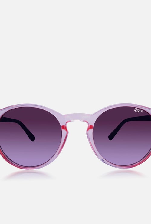 O2GEN Women Solid Round Sunglasses - O2-21-012-C1