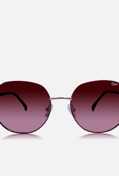O2GEN Women Solid Oval Sunglasses - O2-21-017-C1-P