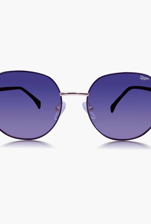 O2GEN Women Solid Oval Sunglasses - O2-21-017-C4-P