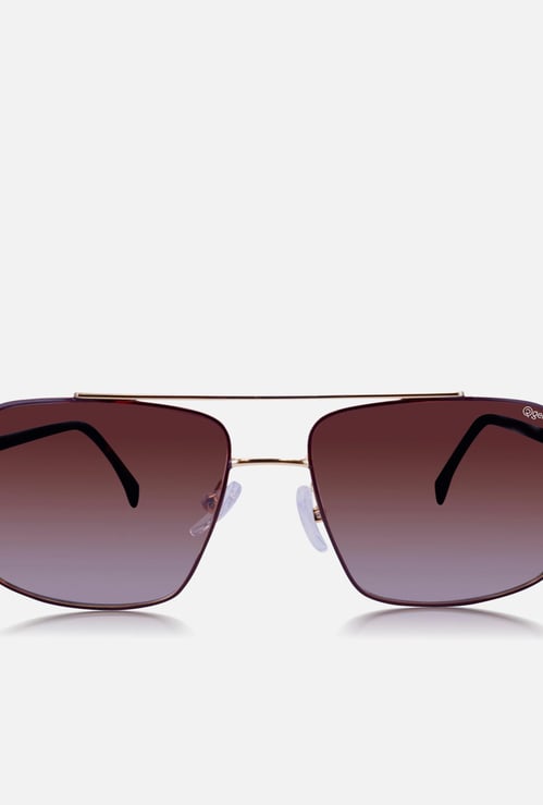 O2GEN Men Solid Rectangular Sunglasses - O2-21-009-C1