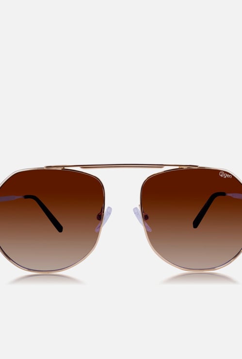 O2GEN Men Solid Rectangular Sunglasses - O2-21-006-C1