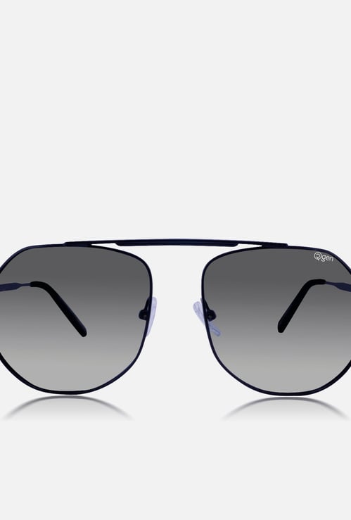 O2GEN Men Solid Rectangular Sunglasses - O2-21-006-C3-P