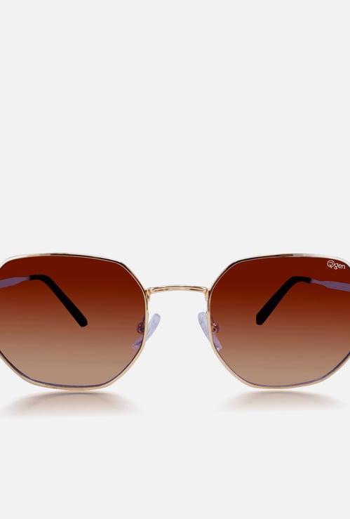 O2GEN Men Solid Rectangular Sunglasses - O2-21-007-C1