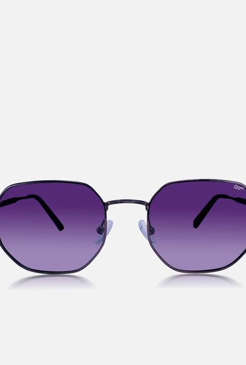 O2GEN Men Solid Rectangular Sunglasses - O2-21-007-C4-P