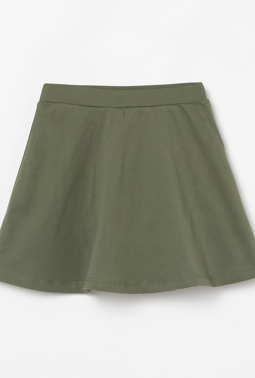 FAME FOREVER KIDS Girls Solid A-Line Skirt