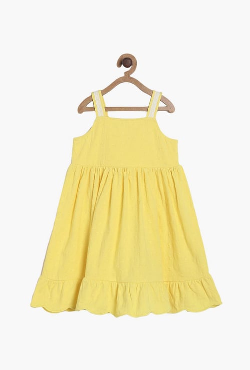 FS MINI KLUB Girls Embroidered  A-Line Dress