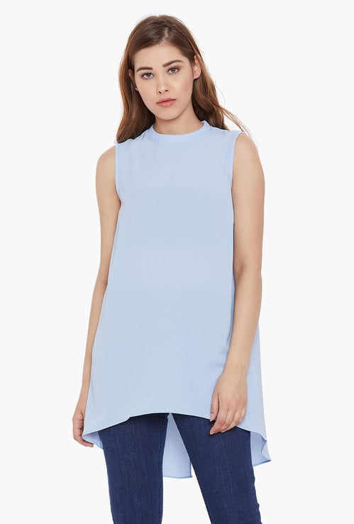 MADAME Women Solid Sleeveless Top