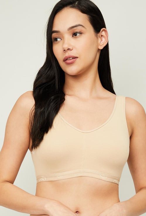 JOCKEY Solid Padded Non-Wired Sleep Bra