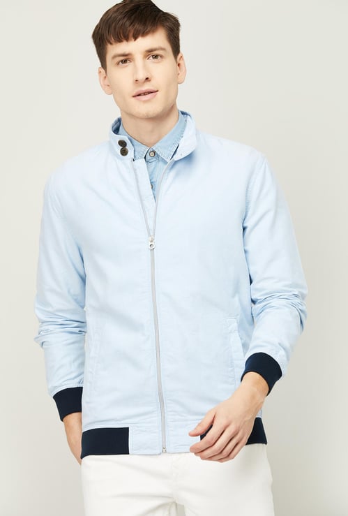 FAME FOREVER Men Solid Bomber Jacket