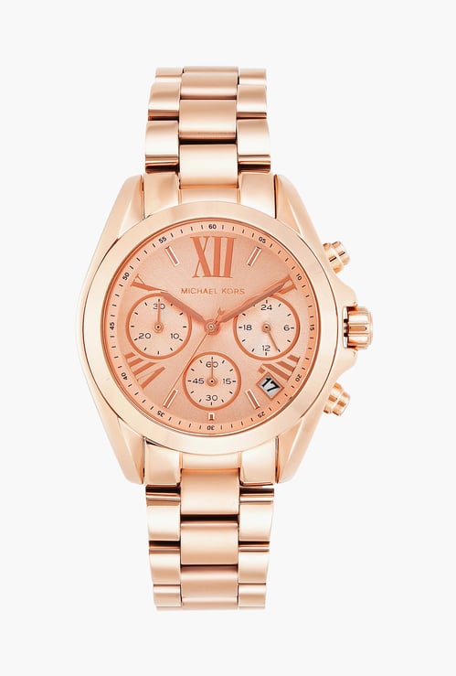 MICHAEL KORS Mini Bradshaw Women Round Chronograph Watch - Mk5799