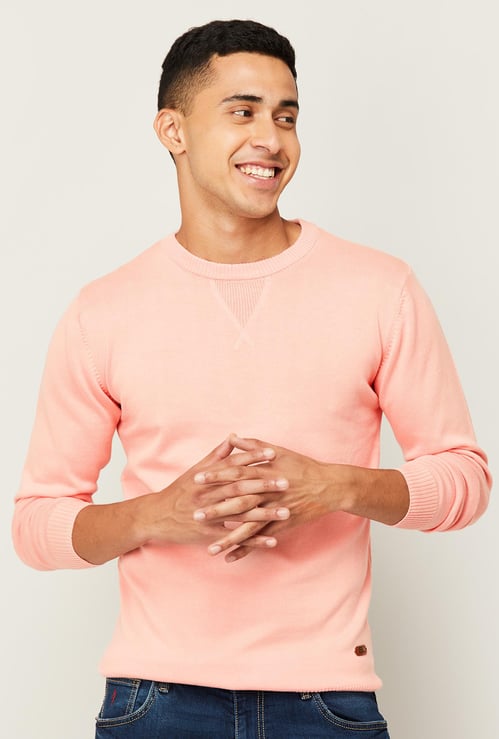FAME FOREVER Solid Sweater