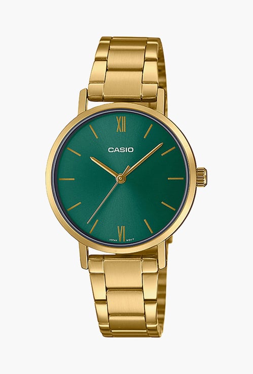 CASIO Women Solid Analog Watch with Metal Strap - A1999