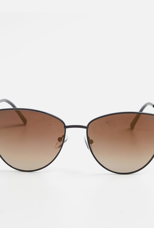 FORCA Women UV Protected Cateye Sunglasses - FR-CE3-1019-C06-57