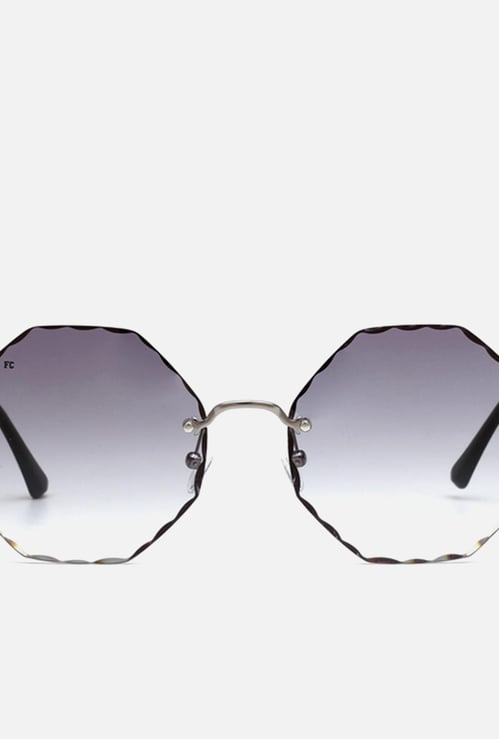 FCUK Women Solid UV-Protected Geometric Sunglasses - FC7636C358S