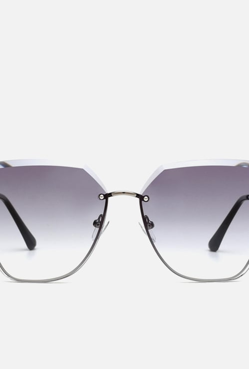 FCUK Women Solid UV-Protected Geometric Sunglasses - FC7637C262S