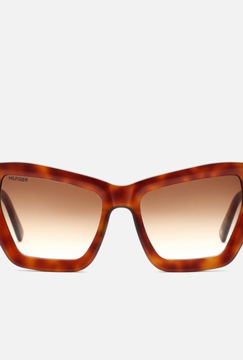 TOMMY HILFIGER Women Printed Full Rim Cateye Sunglasses - TH1540C454S
