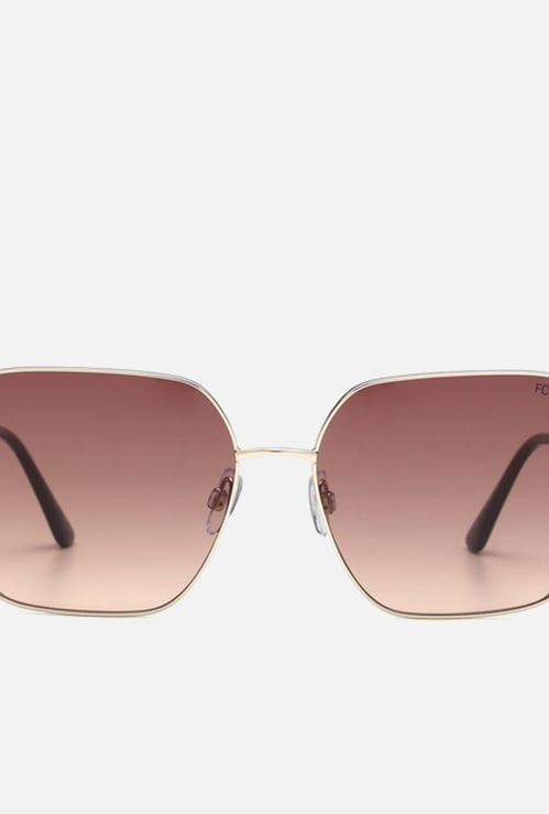 FCUK Women UV-Protected Square Sunglasses- FC7630C1S