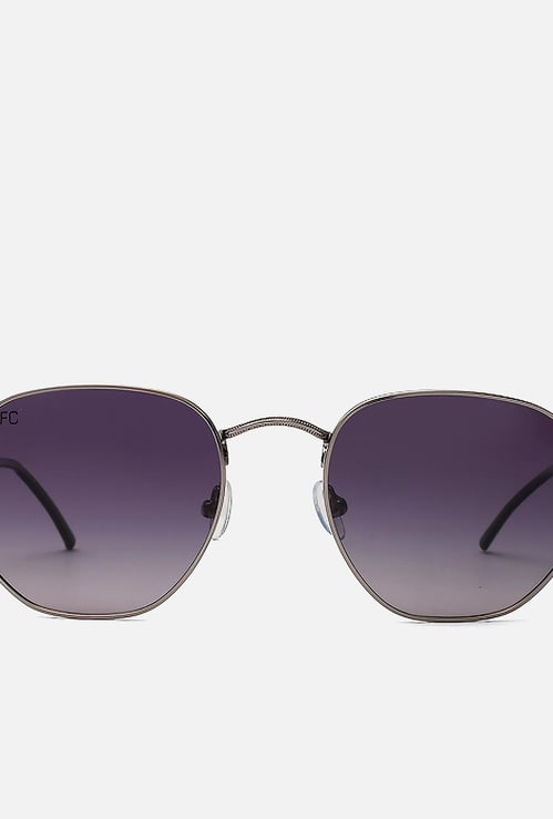 FCUK Women Solid Polarized Square Sunglasses- FC7642PLC251S