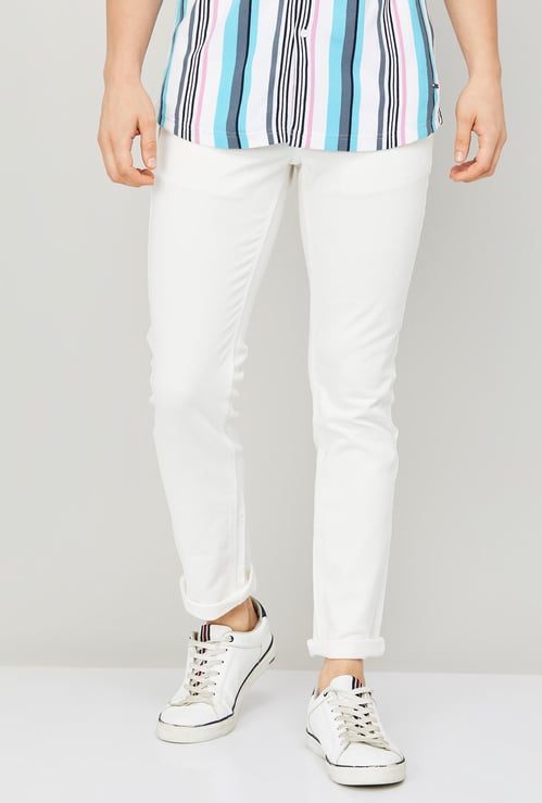 DENIMIZE Men Solid Skinny Fit Jeans