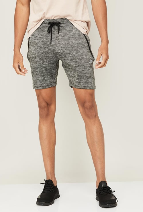 KAPPA Men Grindle Printed Regular Fit Athletic Shorts