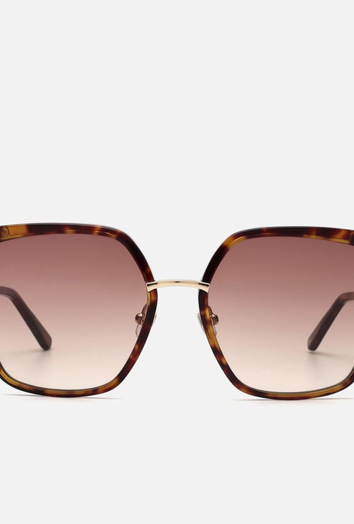 TOMMY HILFIGER Women Printed UV-Protected Square Sunglasses-  TH2608C2HAVGDBR56S