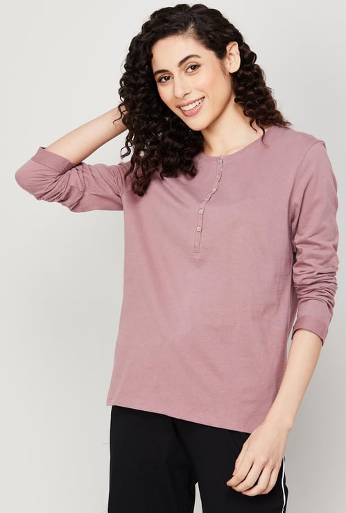 TRIUMPH Women Solid Lounge T-shirt