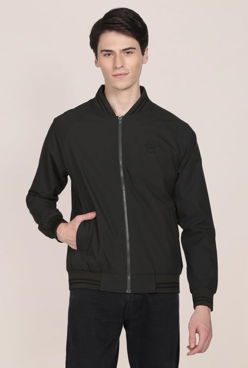 U.S. POLO ASSN. Men Solid Bomber Jacket