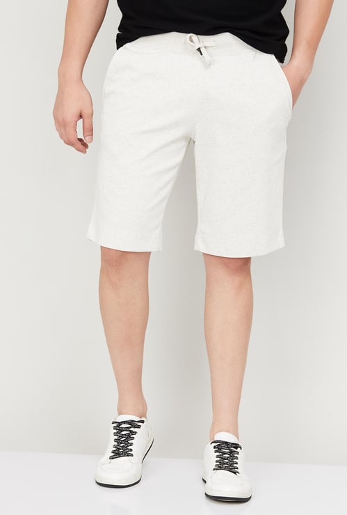 FAHRENHEIT Men Solid Elasticated Shorts